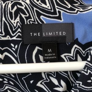 The Limited Tops - The Limited Blue Paisley Patterned Blouse The Limited Tops - The Limited Blue Paisley Patterned Blouse